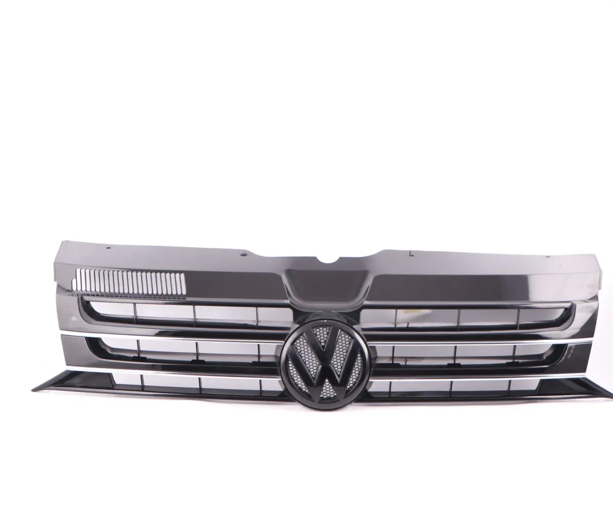 Volkswagen Transporter T5 Front Grille Bumper Radiator Cover Black 7E5853651