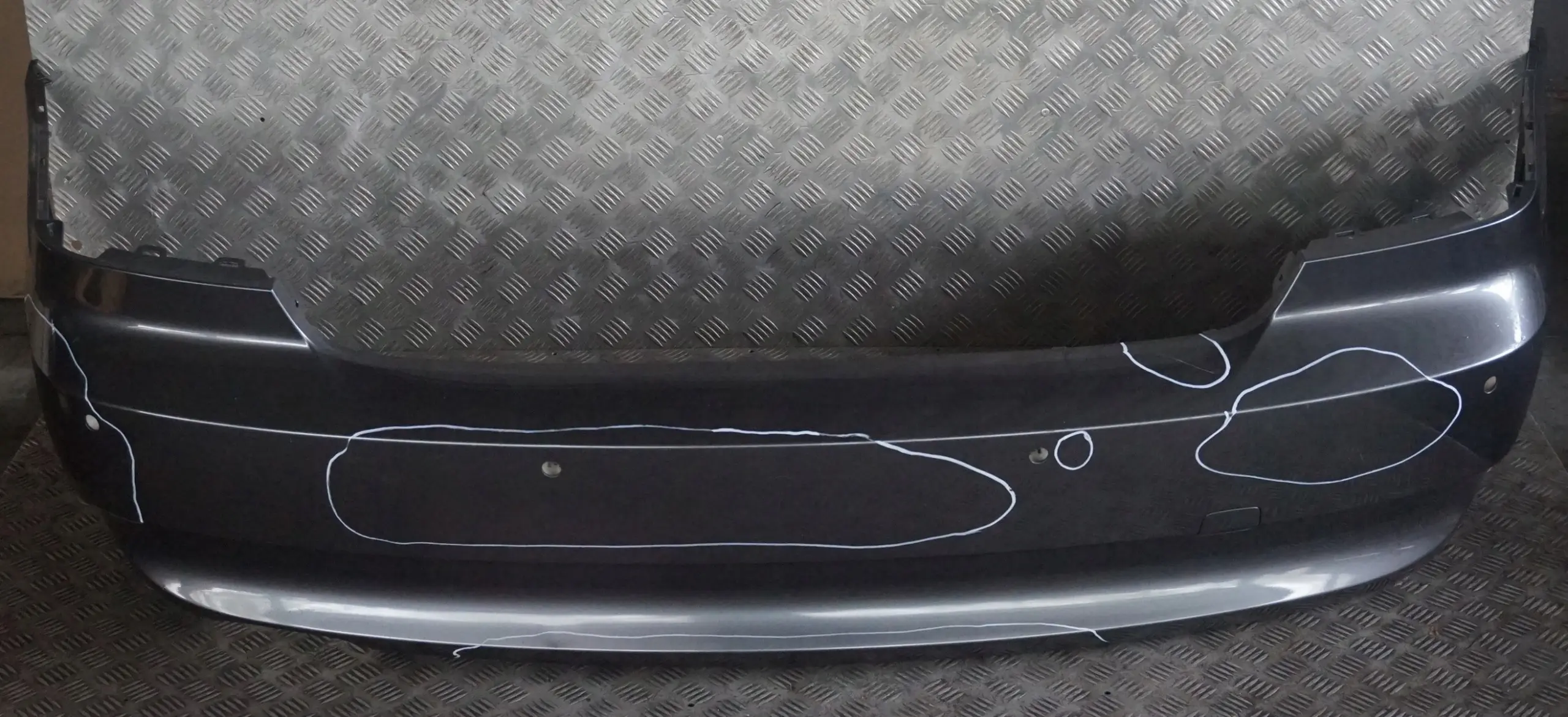 BMW 3 Series E92 E93 Rear Bumper Panel PDC Sparkling Graphite Metallic - A22