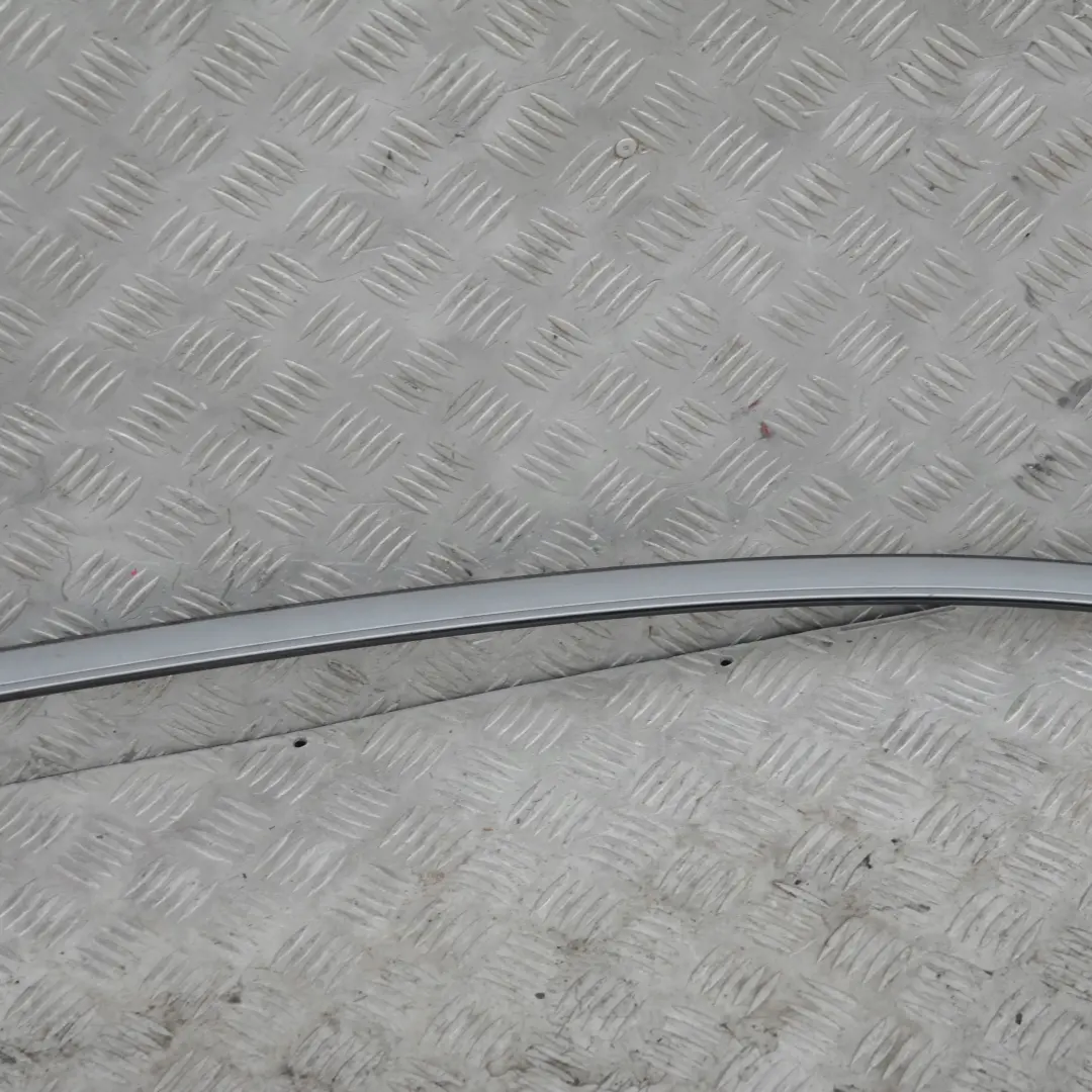 BMW 5 Series E60 Right Roof Moulding Railing Rail O/S Silbergrau Silver Grey