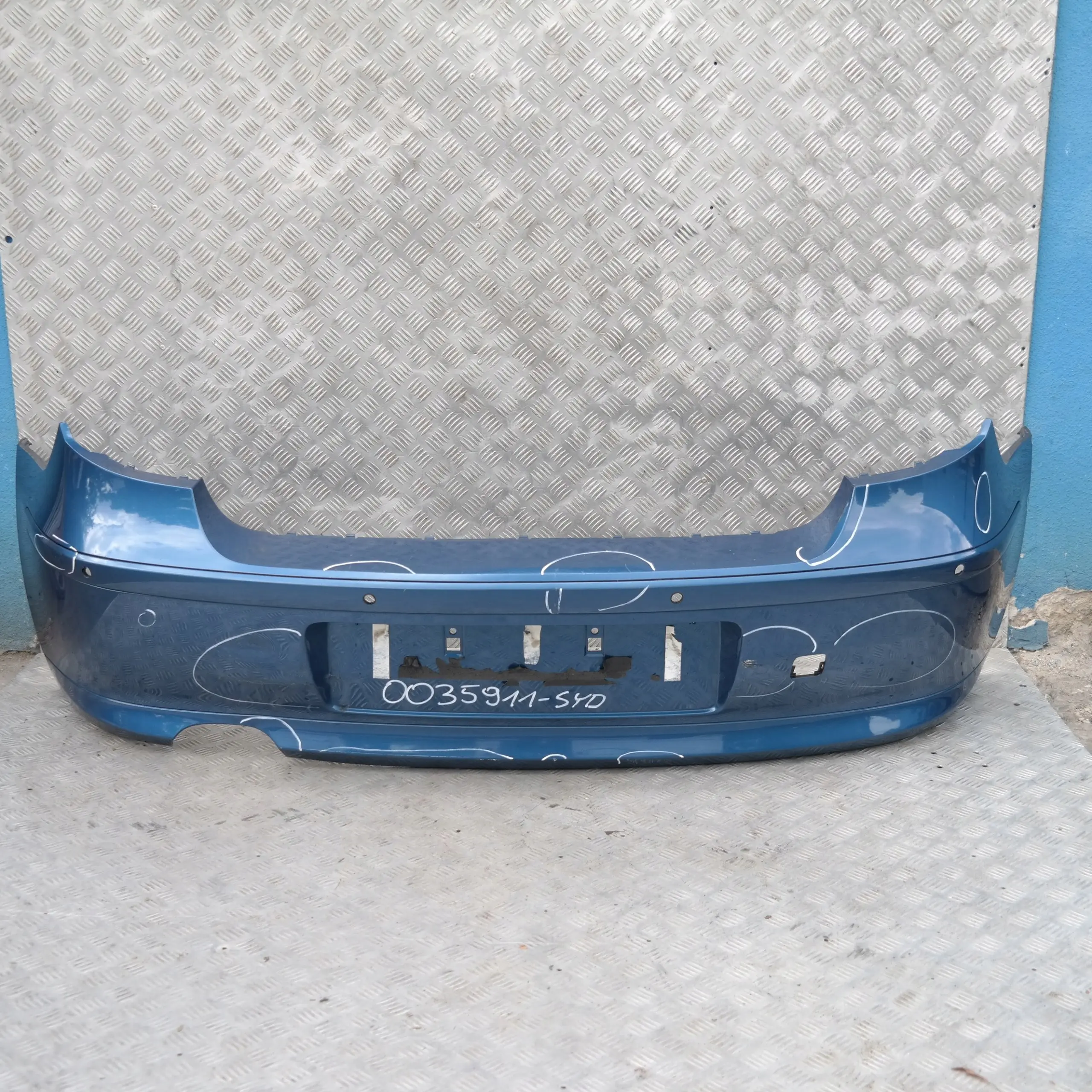 BMW 1 SERIES E81 E87 LCI Trim Panel Bumper PDC Rear Sydneyblau Sydney Blau Blue