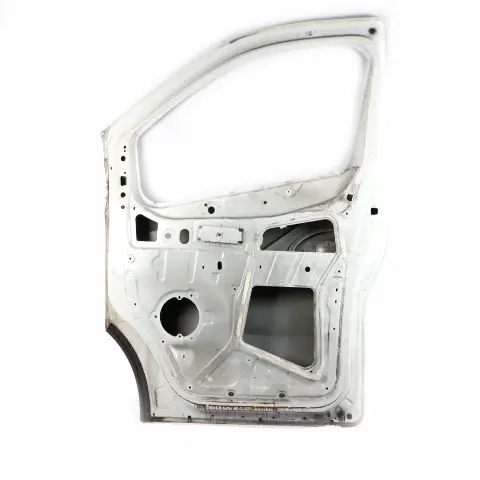 Renault Trafic III Front Door Right O/S Door Cover Shell Ice White - 389