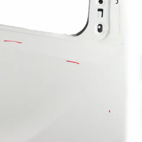 Renault Trafic III Front Door Right O/S Door Cover Shell Ice White - 389