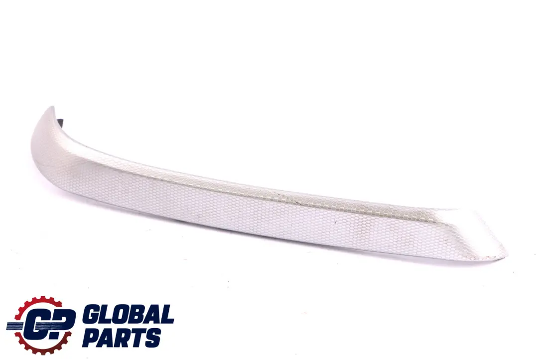 BMW 3 Series E90 Alu Decor Strip Rear Left N/S Door Glacier Silver 8036081