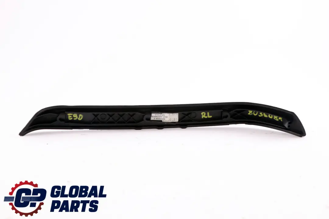 BMW 3 Series E90 Alu Decor Strip Rear Left N/S Door Glacier Silver 8036081