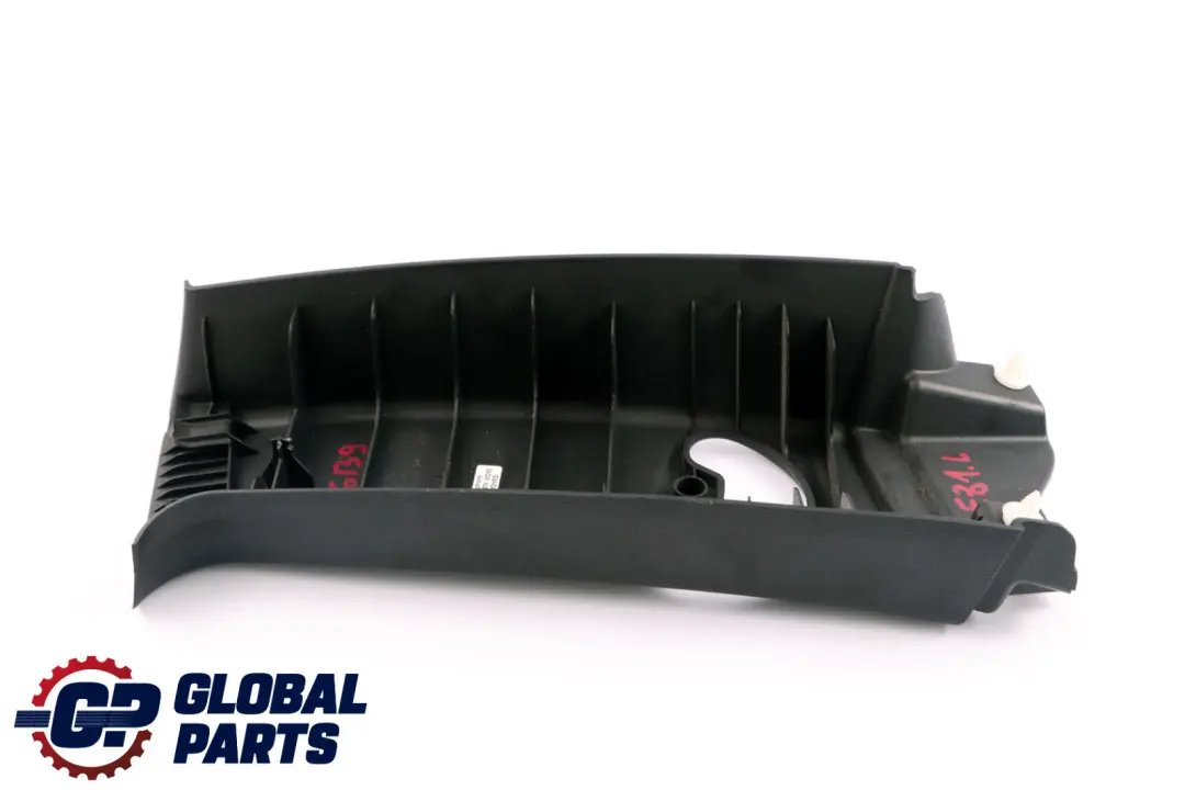 BMW E81 Tapa Columna Pilar B Izquierda Negro 7058333