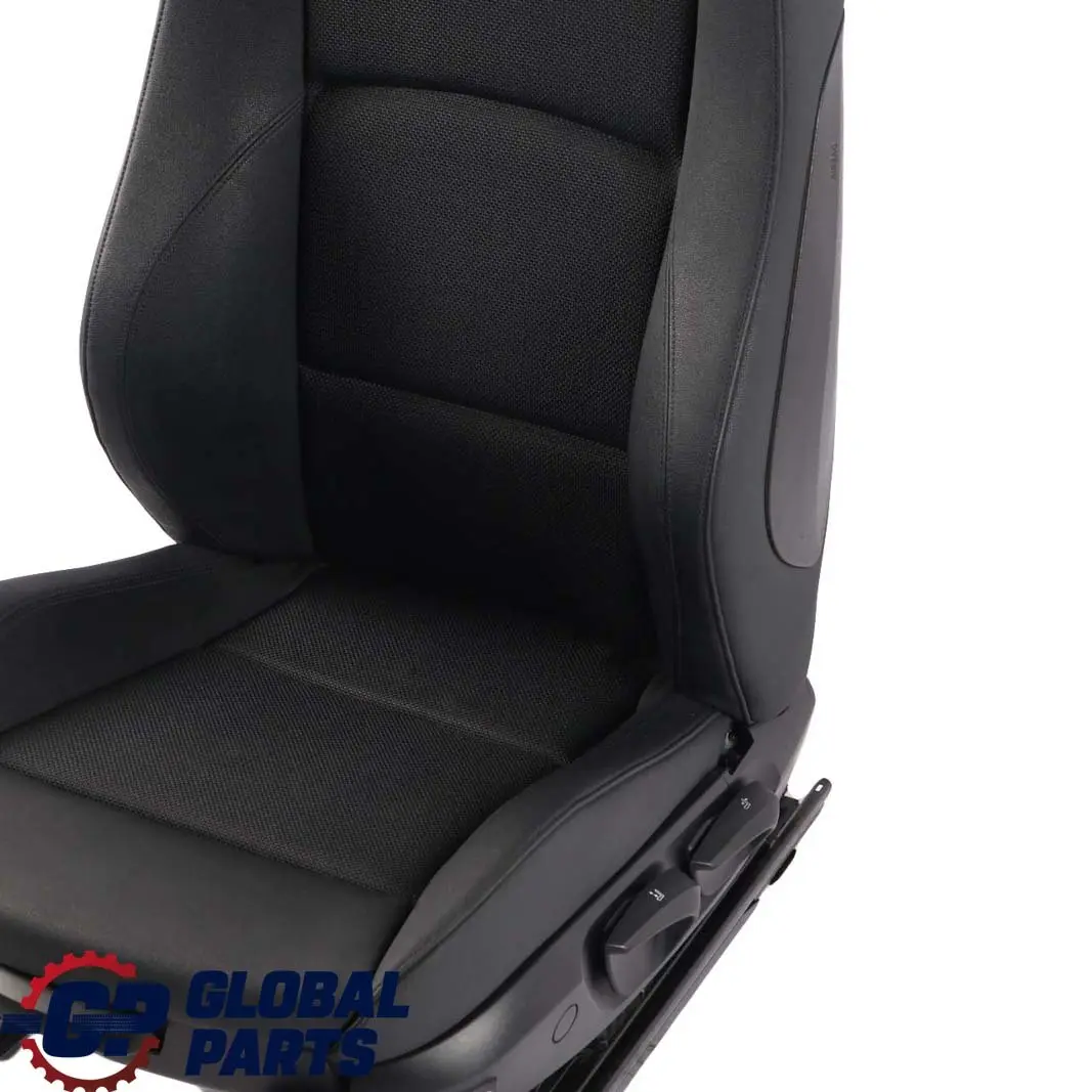 BMW E87 Sport Interior Front Left N/S Seat Cloth / Imitation Leather Flashpoint