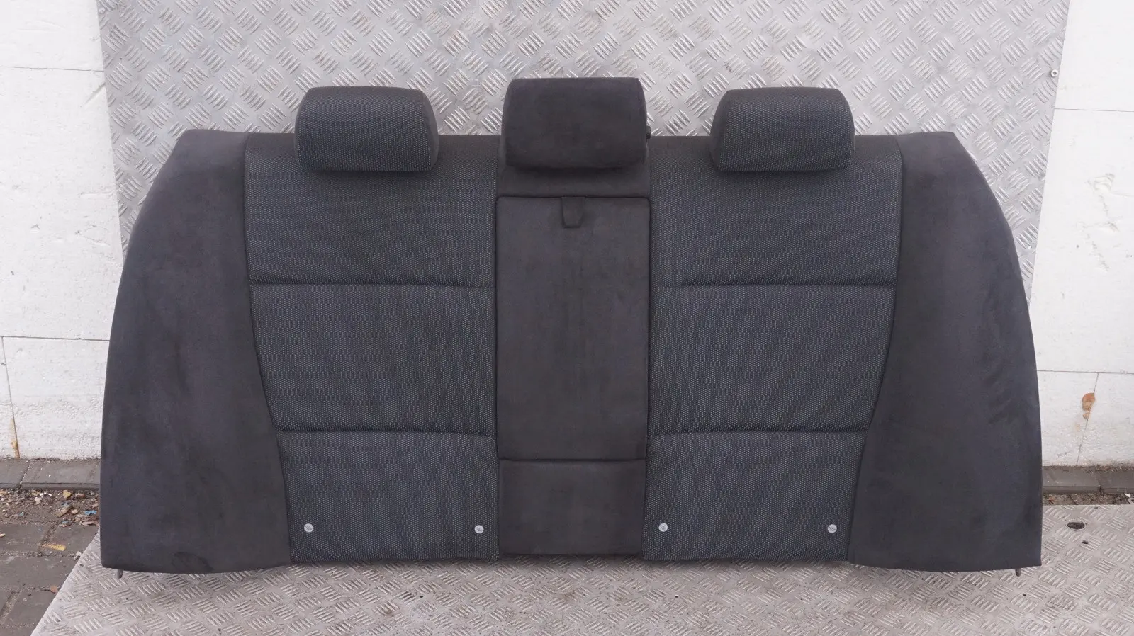 BMW 3 Series E90 Alcantara Cover Backrest Rear Back Seats Couch Cloth Fabric