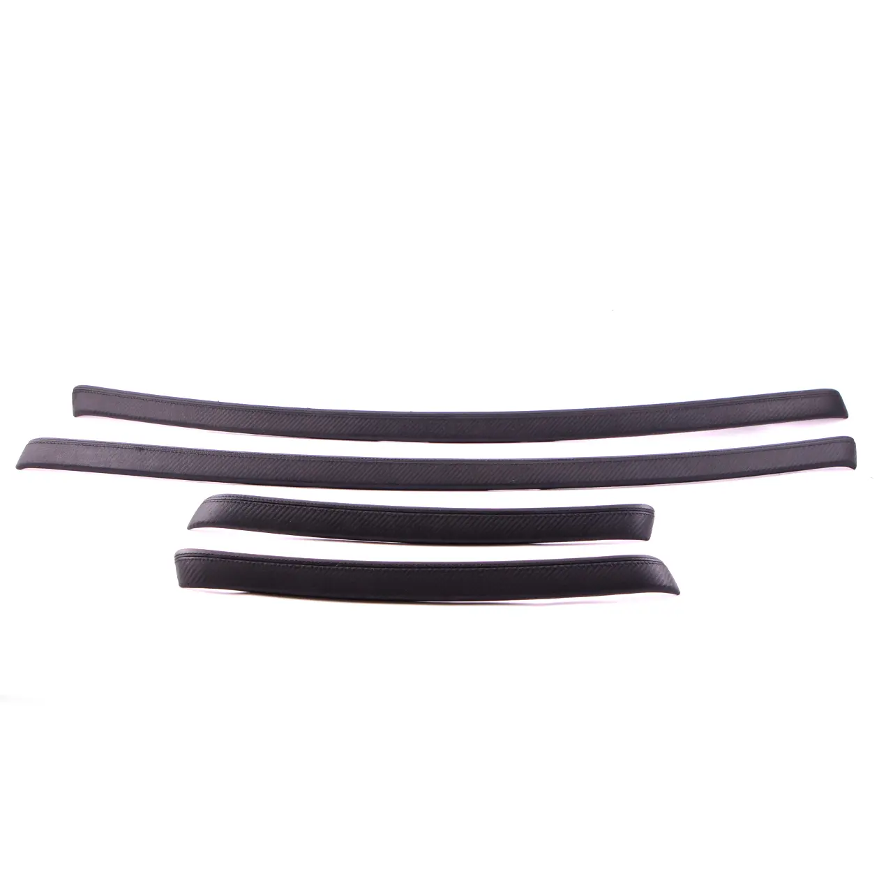 BMW E92 E93 M3 Decorative Strip Trim Door Front Rear Left Right Leather Carbon