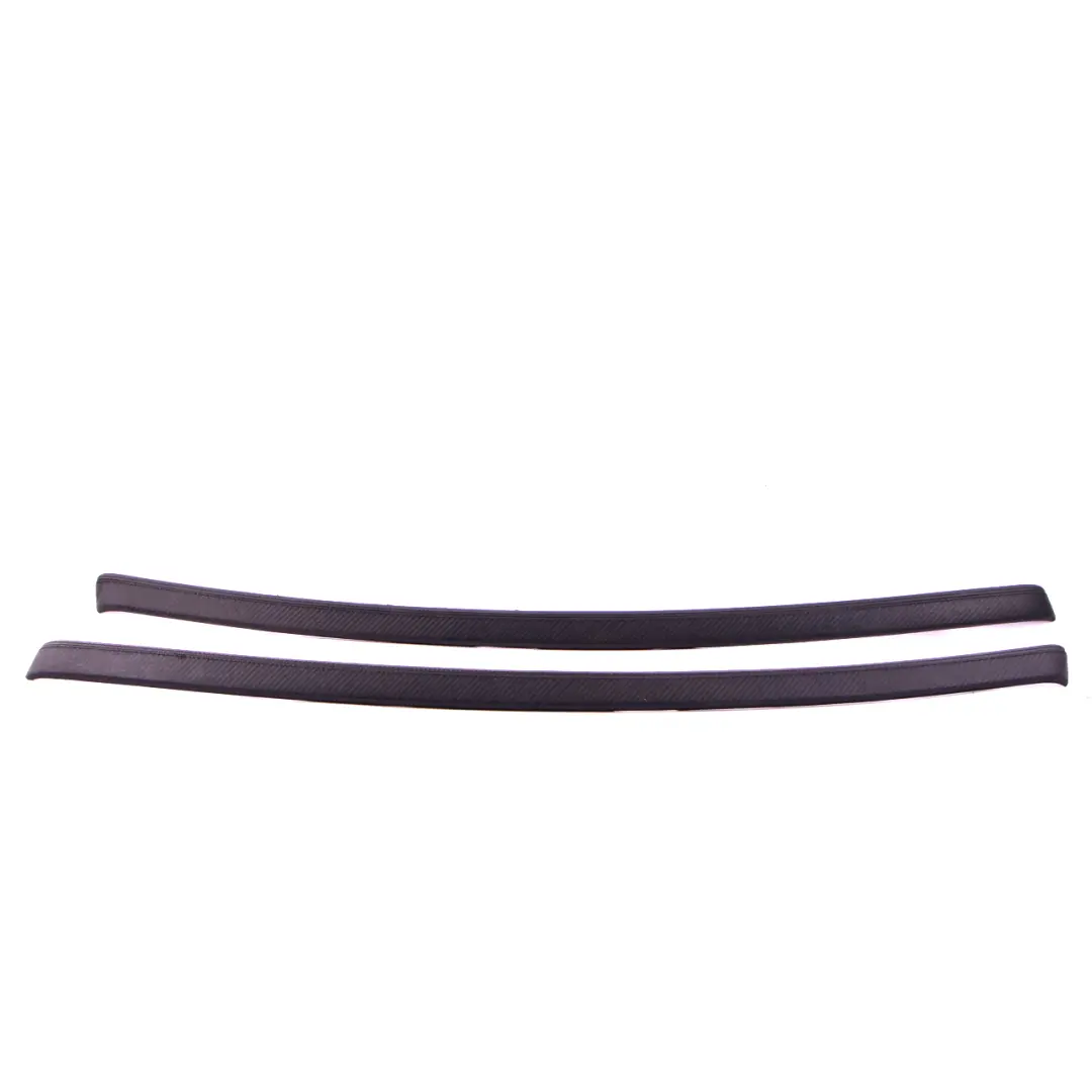 BMW E92 E93 M3 Decorative Strip Trim Door Front Rear Left Right Leather Carbon
