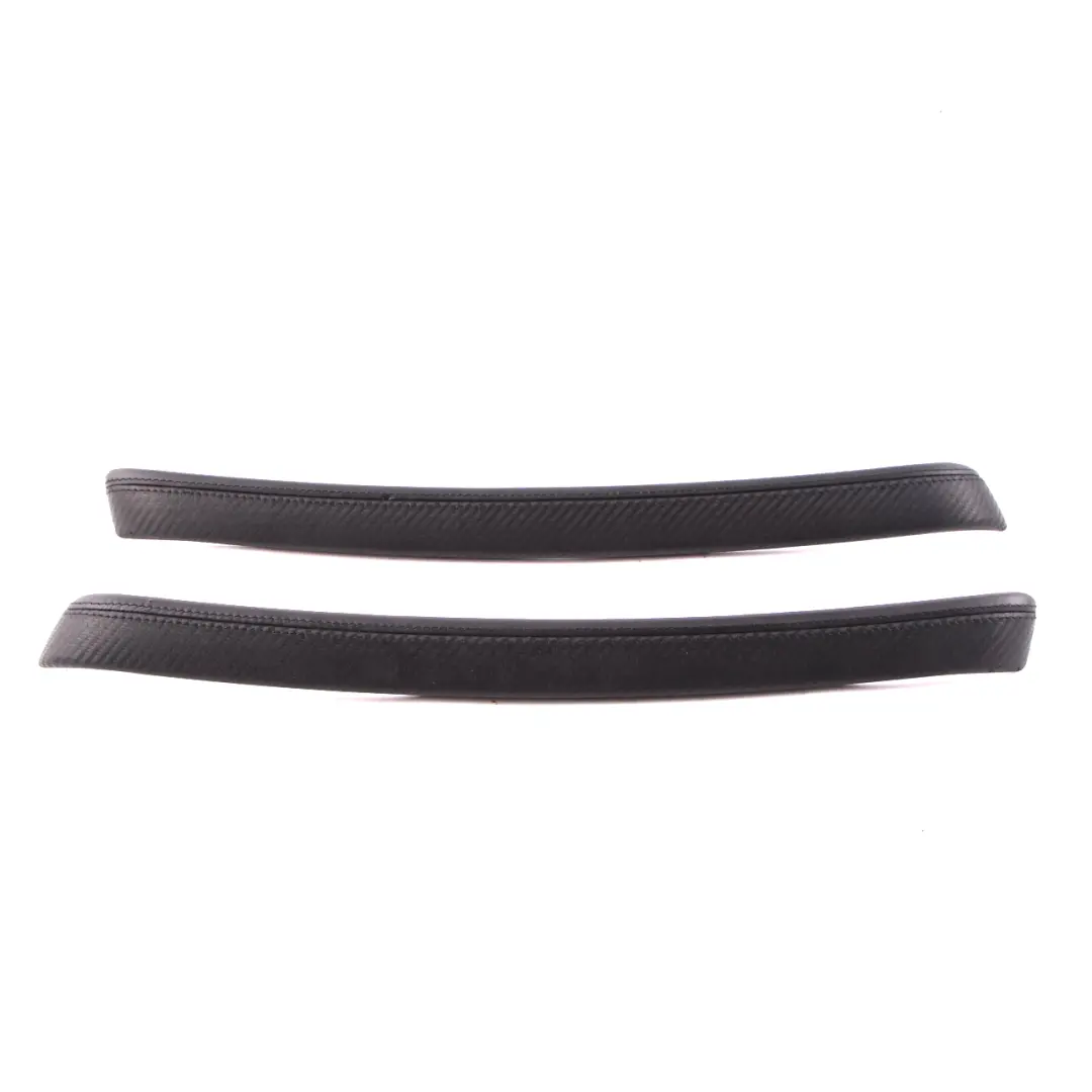 BMW E92 E93 M3 Decorative Strip Trim Door Front Rear Left Right Leather Carbon