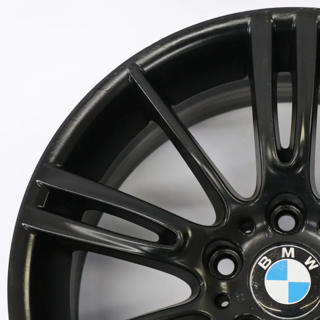 BMW E90 E91 E92 E93 Schwarz Vorder rad felge 18" 8J ET:34 M Spider Speiche 193