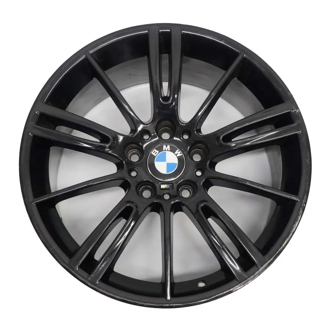 BMW E90 E91 Black  Rear Alloy Wheel Rim 18" 8,5J ET:37 M Spider Spoke 193 VIA