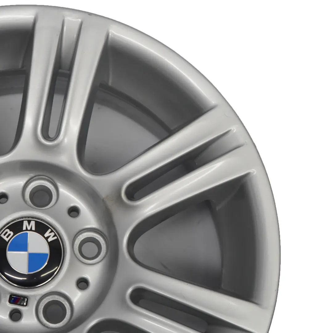 BMW 3 er E90 E91 E92 Silber Alu Felge Alufelge 17" 8J ET:34 M Doppelspeiche 194