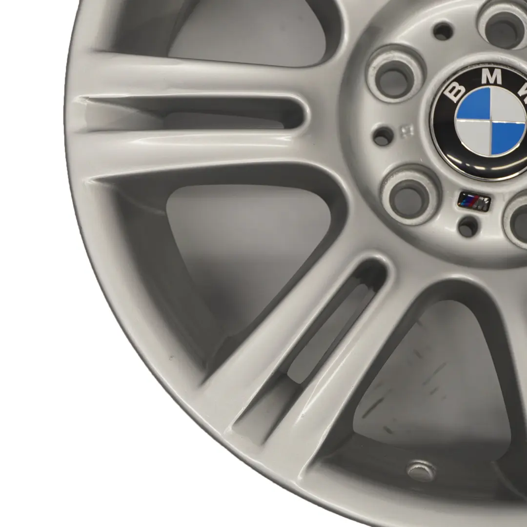 BMW 3 er E90 E91 E92 Silber Alu Felge Alufelge 17" 8J ET:34 M Doppelspeiche 194