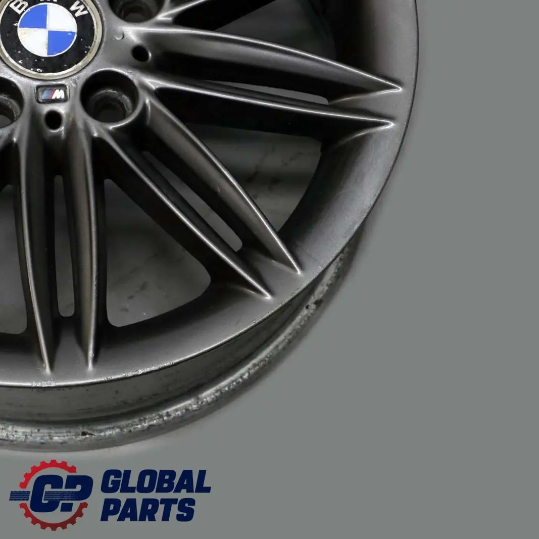 BMW E81 E82 E87 E88 Gris Llanta De aleacion De 17 "7J ET:47 M Doble Spoke 207