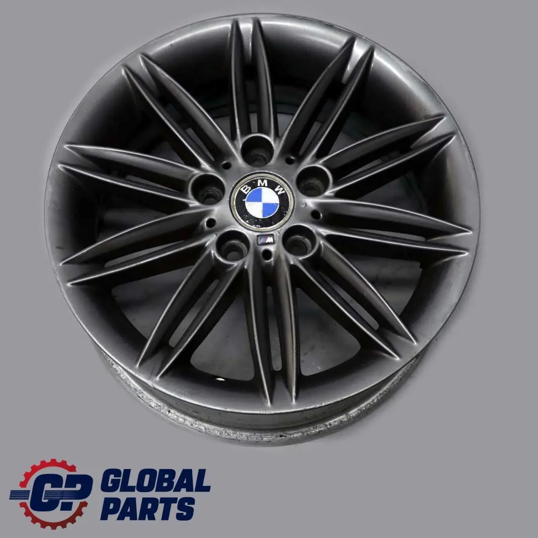 BMW E81 E82 E87 E88 Gris Llanta De aleacion De 17 "7J ET:47 M Doble Spoke 207