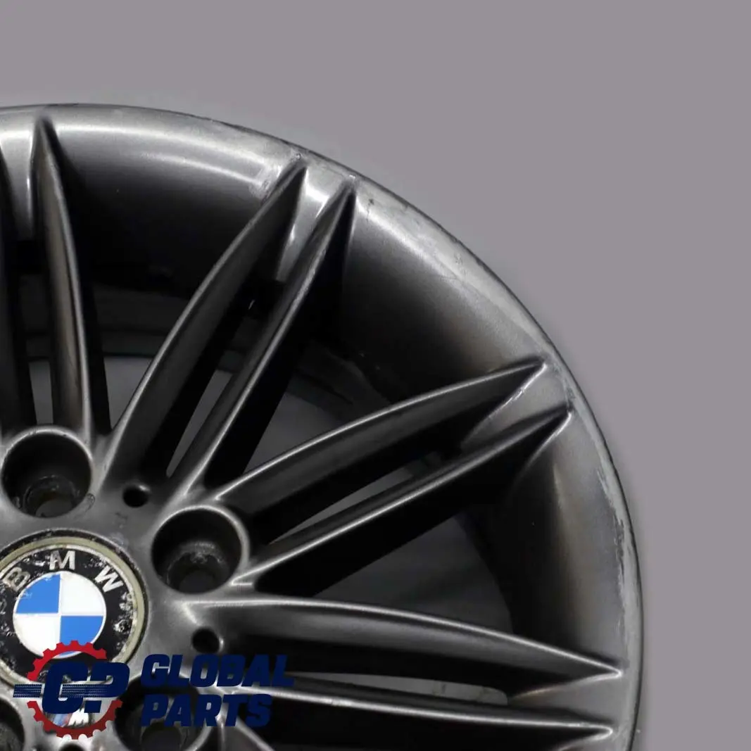 BMW E81 E82 E87 Gris Llanta De aleacion 17 "7J ET:47 M Doble Spoke 207