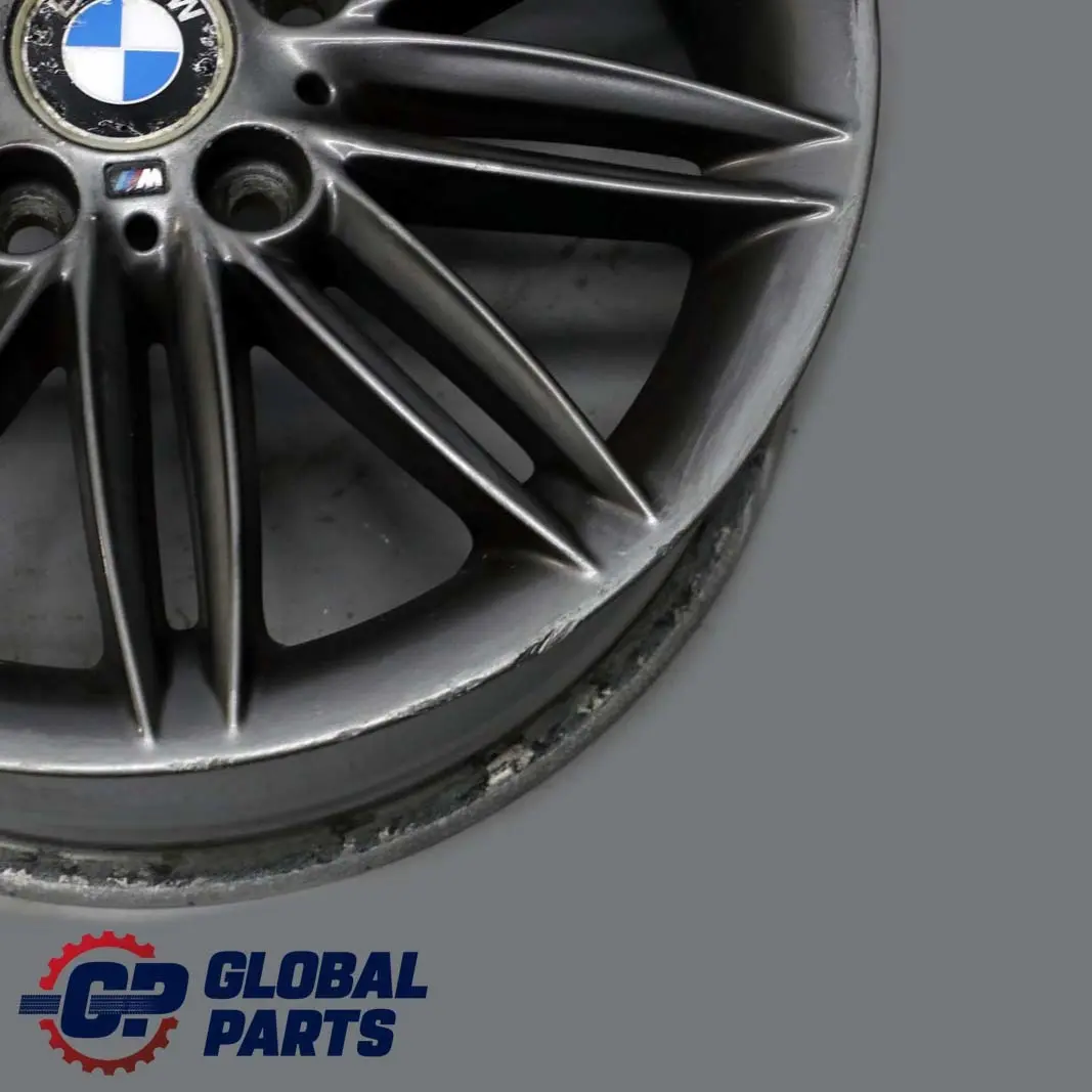 BMW E81 E82 E87 Gris Llanta De aleacion 17 "7J ET:47 M Doble Spoke 207