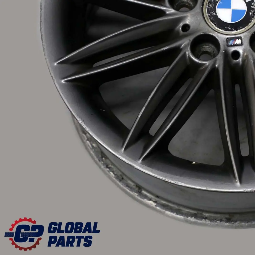 BMW E81 E82 E87 Gris Llanta De aleacion 17 "7J ET:47 M Doble Spoke 207