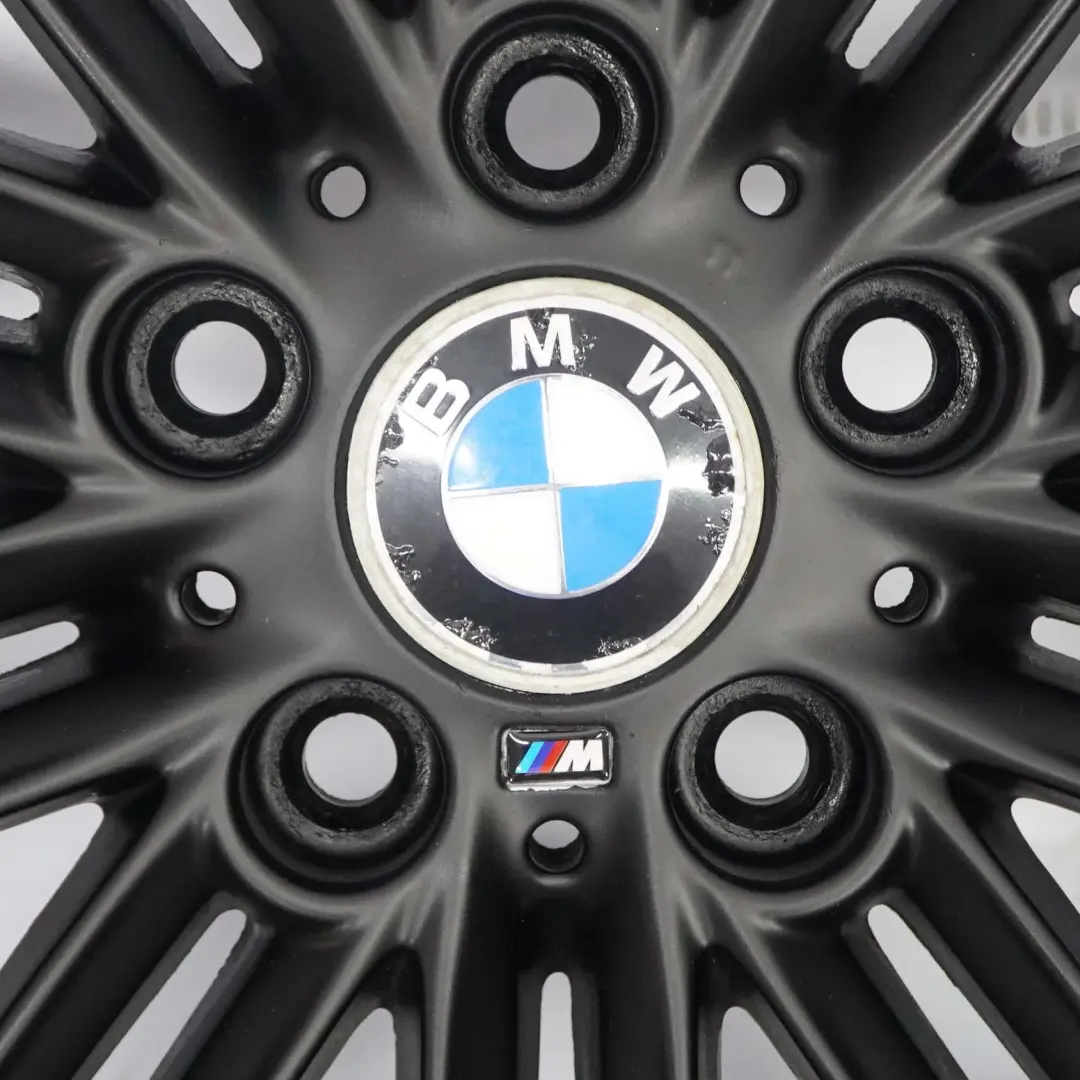 Bmw Alloy Wheels Set 17" E81 E87 Complete 4x Wheel Alloy Rim M Double Spoke 207