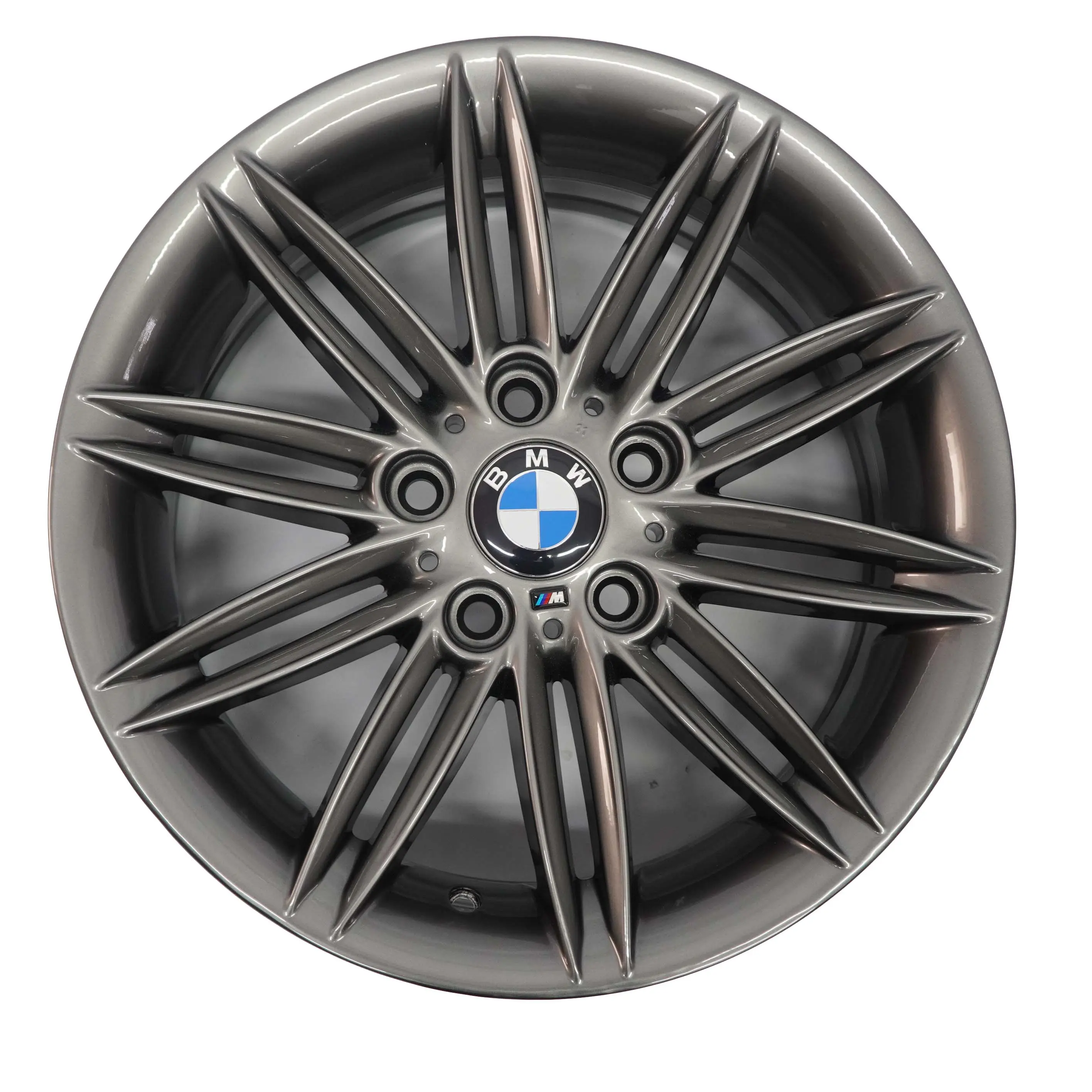 GENUINE BMW E81 E82 E87 Rear Wheel Alloy Rim 17" M Double Spoke 207 7,5J ET:47