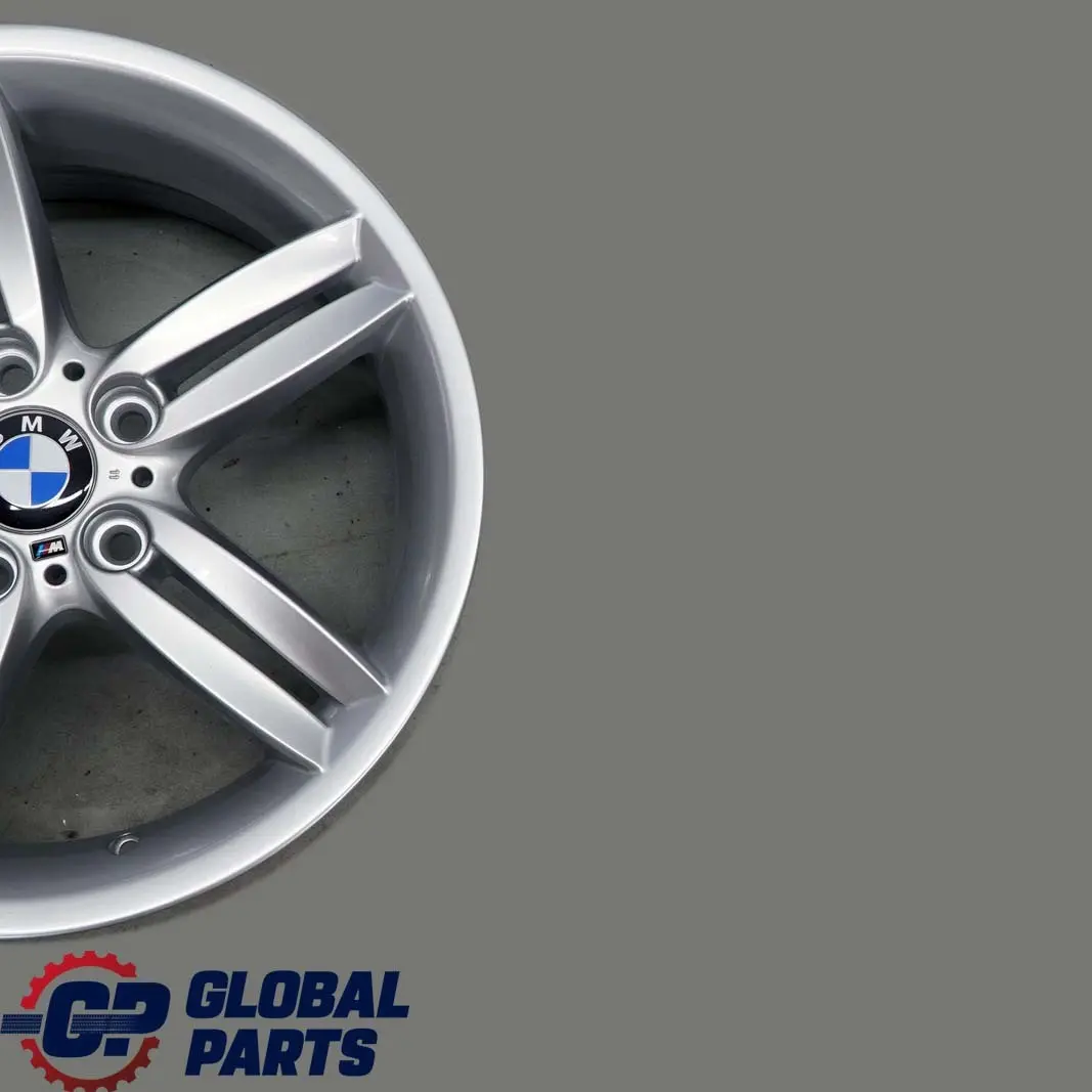 BMW E81 E87 Silver Front Alloy Wheel Rim 18" 7,5J 8036939 M double Spoke 208