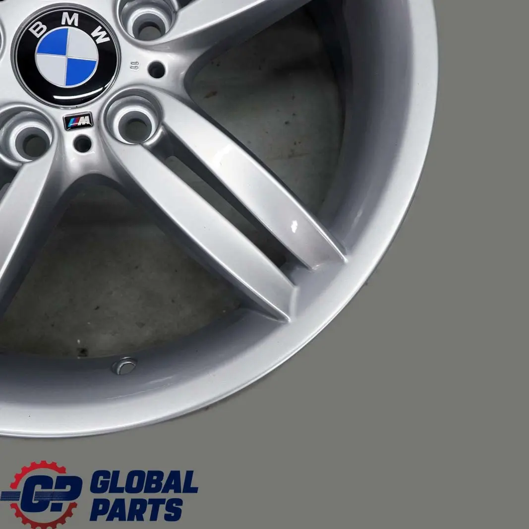 BMW E81 E87 Silver Front Alloy Wheel Rim 18" 7,5J 8036939 M double Spoke 208