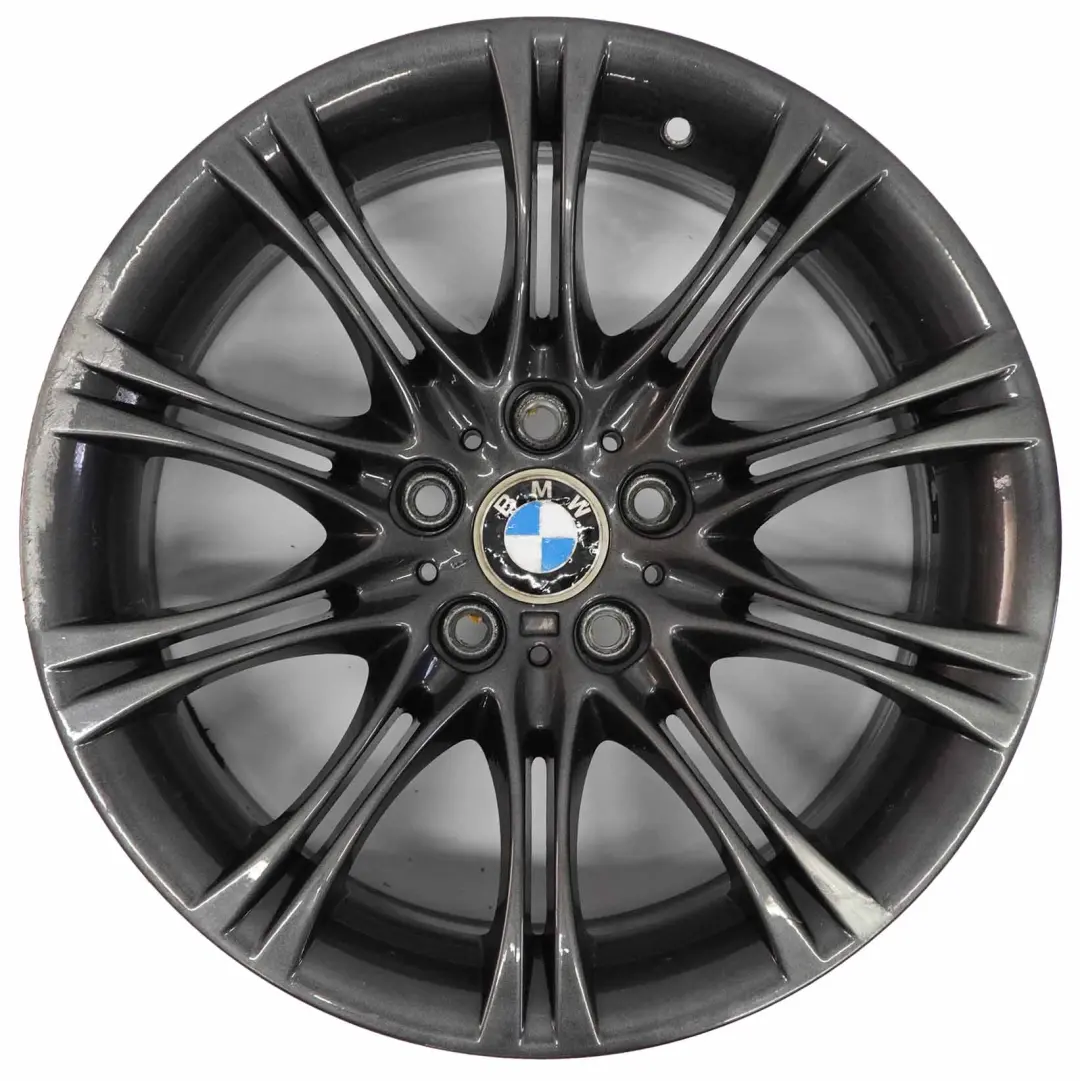 BMW E60 E61 Ferricgrey Llanta de aleación 18" ET:20 8J M Doble Radio 135