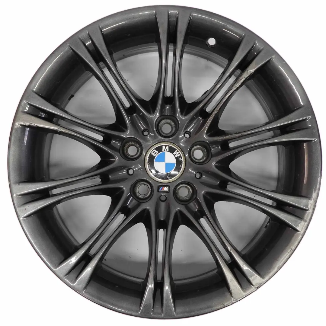 BMW E60 E61 Ferricgrey Llanta de aleación 18" ET:20 8J M Doble Radio 135