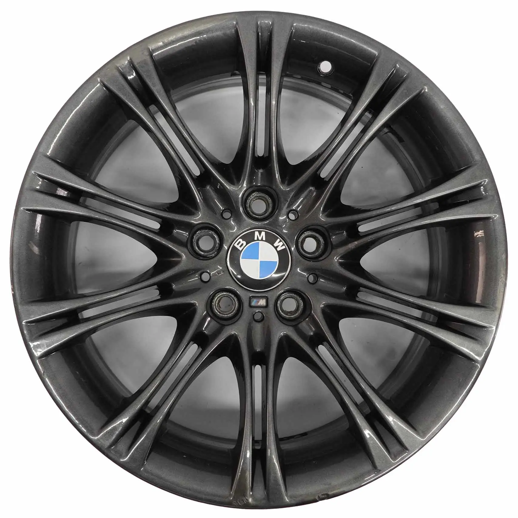 BMW E60 E61 Ferricgrey Alloy Wheel Rim 18" ET:20 8J M Double Spoke 135