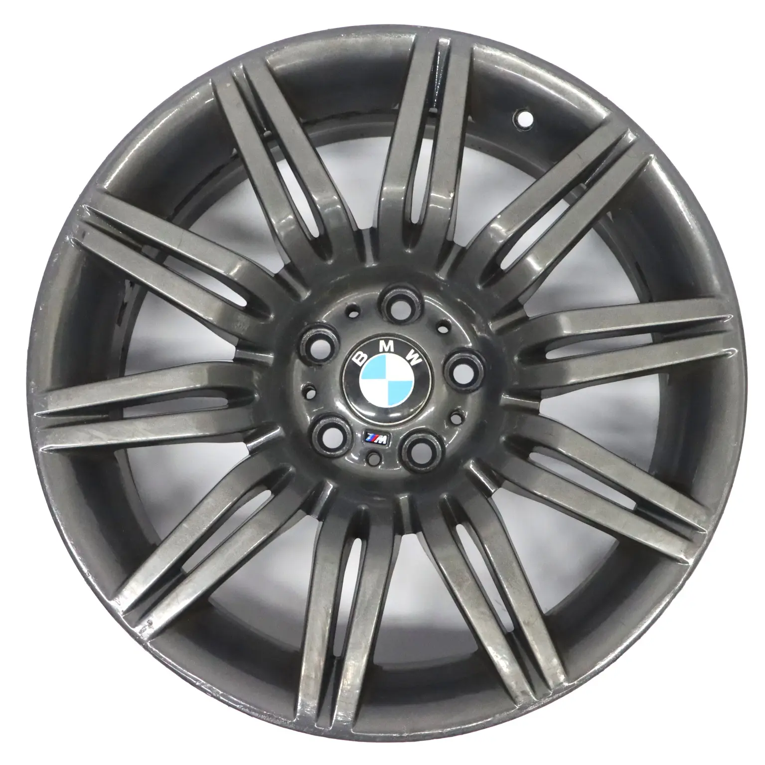 BMW E60 E61 Front Grau Leichtmetallfelge 19" 8,5J ET:18 M Doppelspeiche 172