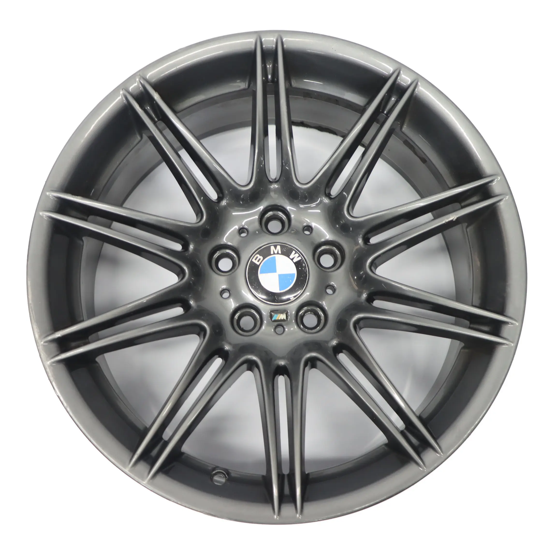 BMW E90 E92 Ferric Grey Rear Wheel Alloy Rim 19" M Double Spoke 225 9J 8037142