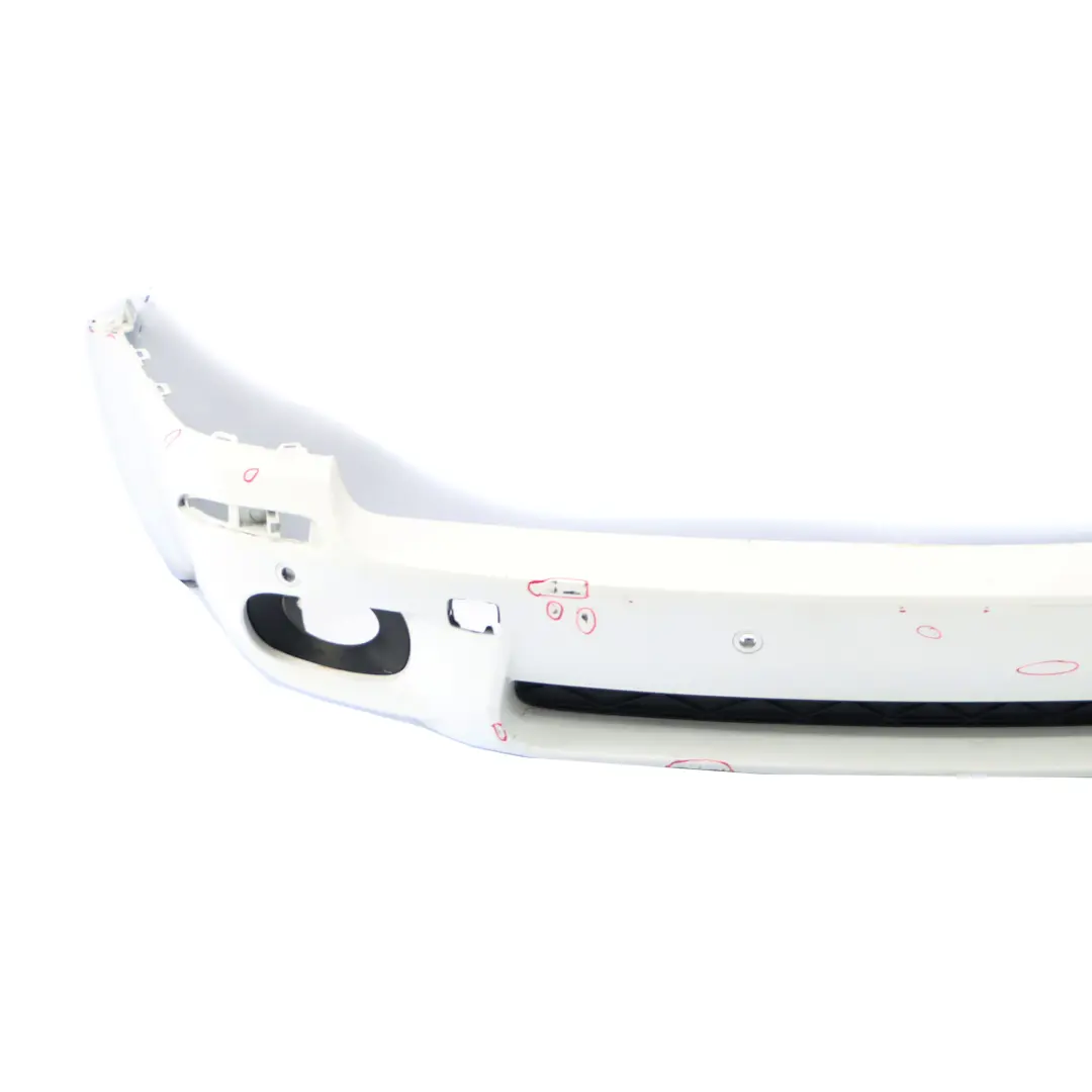 BMW X5 E70 Rear Bumper M Sport Trim Panel PDC Alpinweiss Alpine White - 300