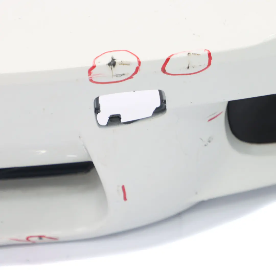 BMW X5 E70 Rear Bumper M Sport Trim Panel PDC Alpinweiss Alpine White - 300