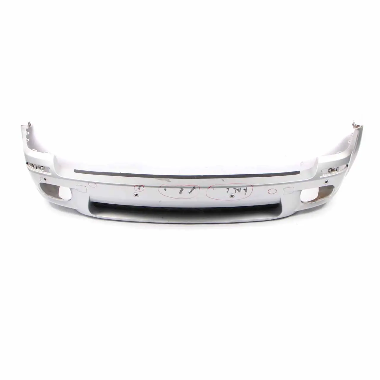 BMW X5 E70 M Sport Rear Bumper Trim Panel Titansilber Titan Silver Metallic 354