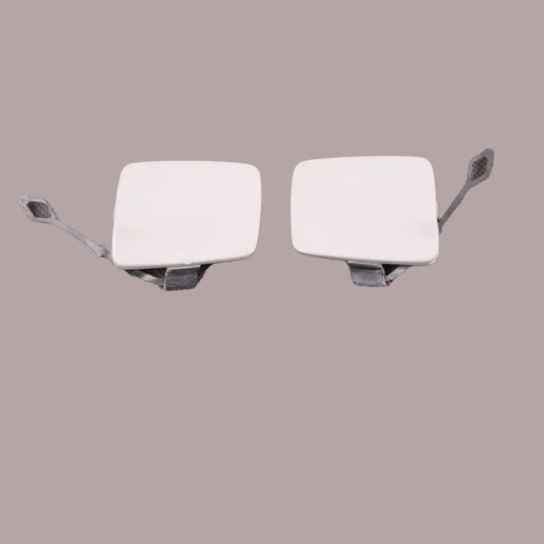 Towing Eye BMW E70 M Sport Flap Eye Hook Rear Right Left N/O/S Set Alpine White