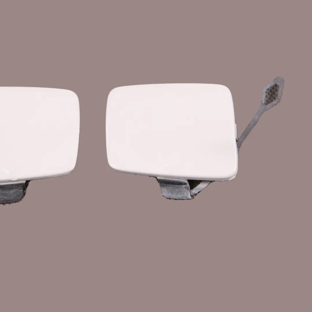 Towing Eye BMW E70 M Sport Flap Eye Hook Rear Right Left N/O/S Set Alpine White