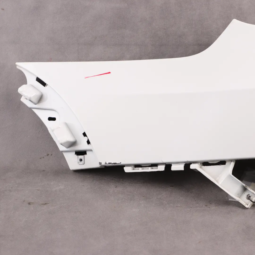 BMW X5 E70 M Sport Rear Bumper Left N/S Lateral Trim Panel Alpine White - 300