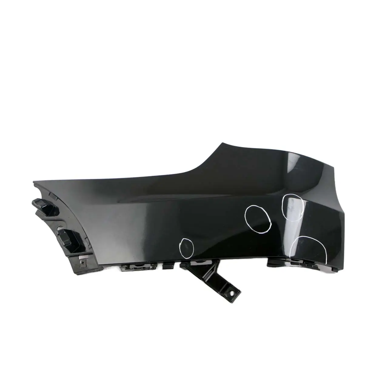 BMW 1 X5 E70 M Sport Rear Bumper Left N/S Lateral Trim Panel Black Sapphire 475