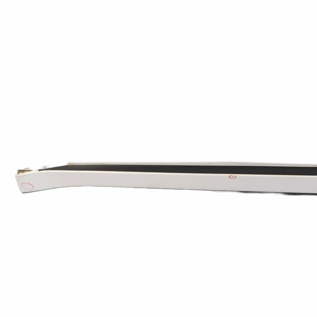 Side Skirt BMW X5 E70 M Sport Sill Strip Left N/S Alpinweiss Alpine White - 300