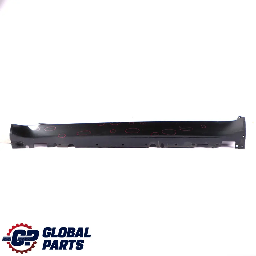 BMW X5 E70 M Sport Sill Strip Side Skirt Left N/S Black Sapphire Metallic - 475