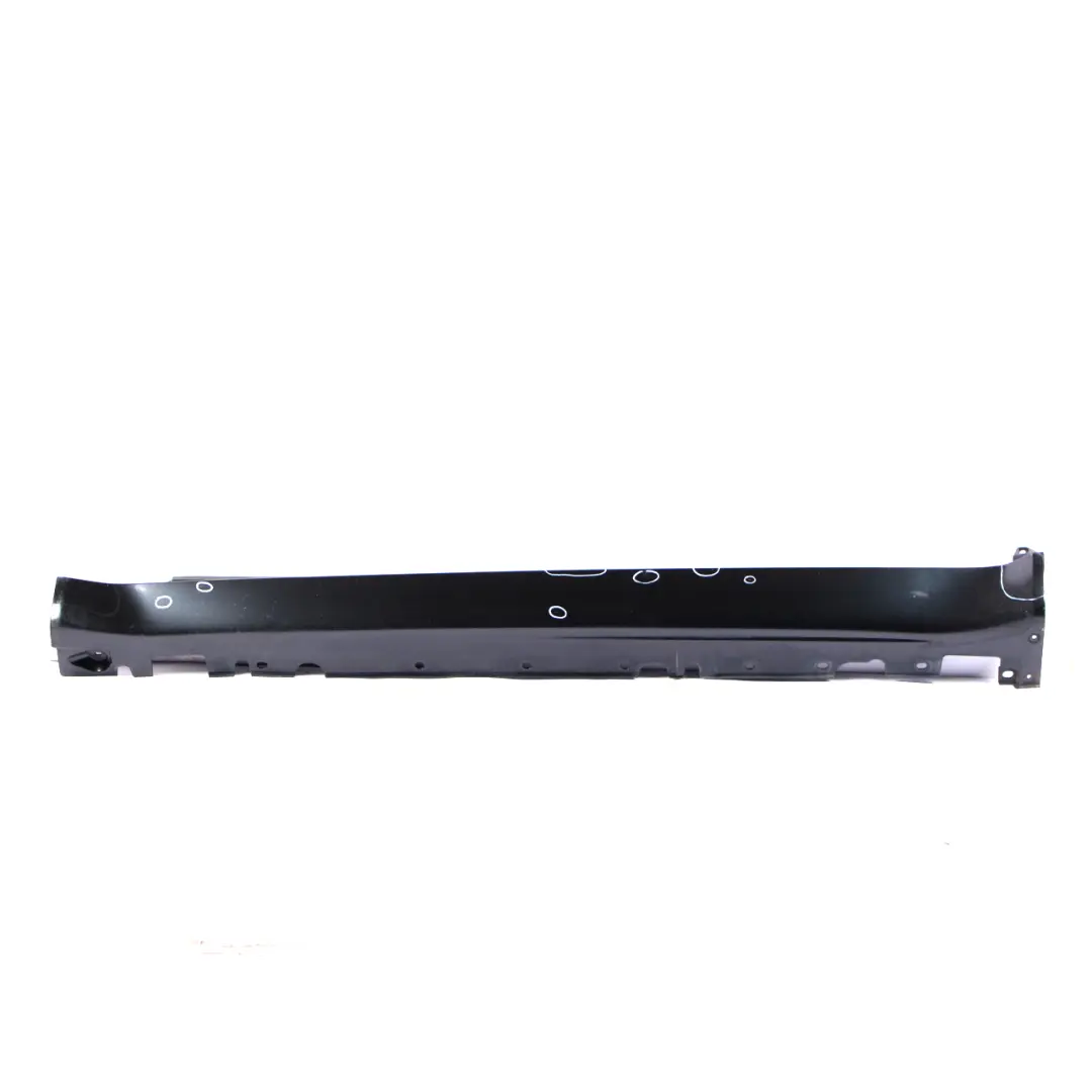 BMW X5 E70 1 M Sport Sill Strip Side Skirt Left N/S Black Sapphire Metallic 475