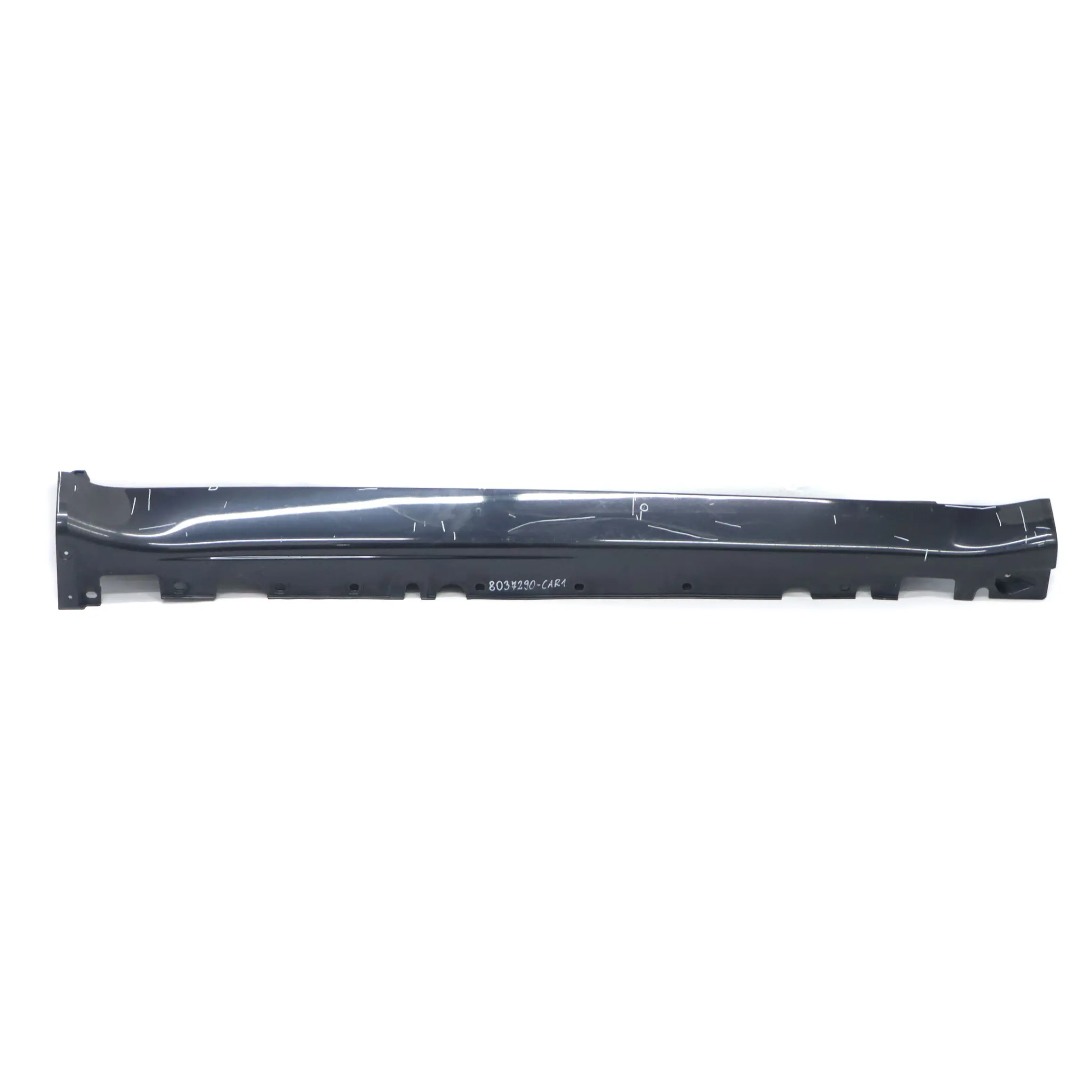 BMW X5 E70 M Sport Sill Strip Side Skirt Right O/S Carbonschwarz Black - 416