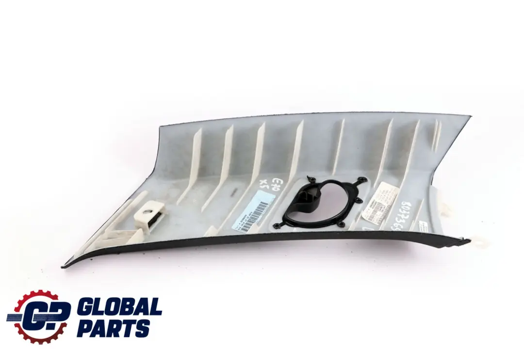 BMW X5 E70 Pilar Cubierta Panel Columna C Izquierda Negro 8037365 6961709