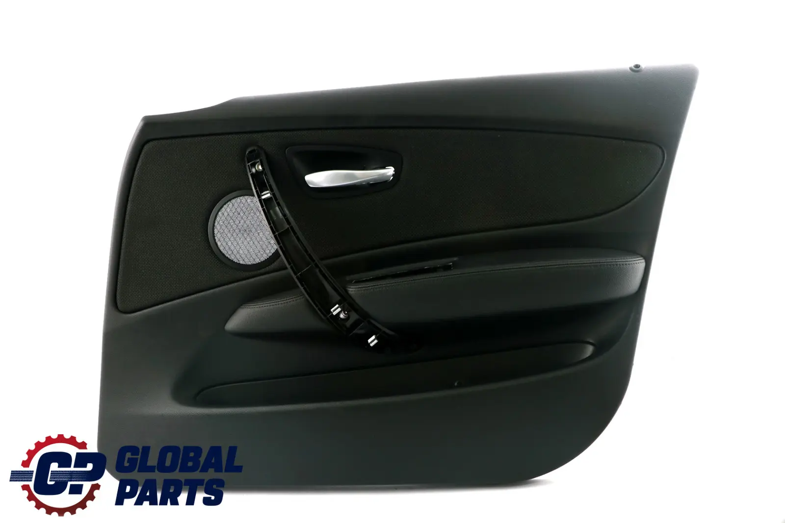 BMW E87 LCI M Sport Delantero Derecho Forro Tarjeta Puerta Flashpoint Negro