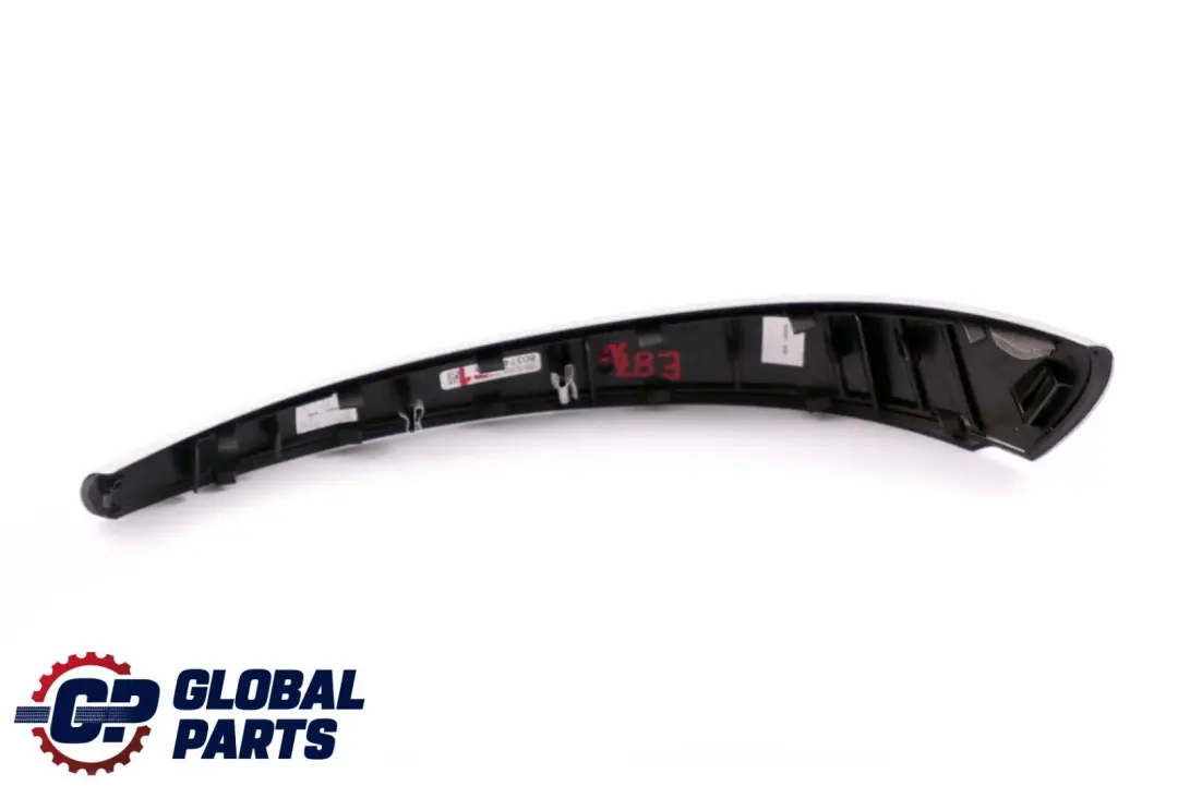 BMW 1 Series E81 E82 E87 LCI Left Door Aluminium Handle Strip Glacier Silver N/S