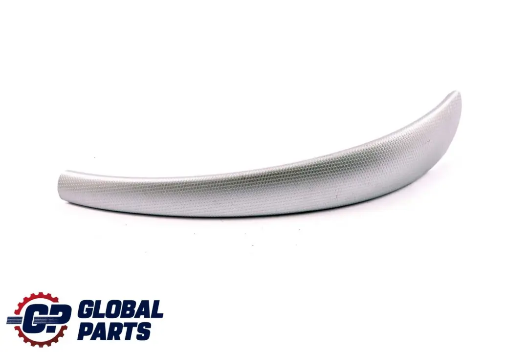 BMW E81 E82 Puerta Derecha Embellecedor Tirador Aluminio Plata Glaciar 