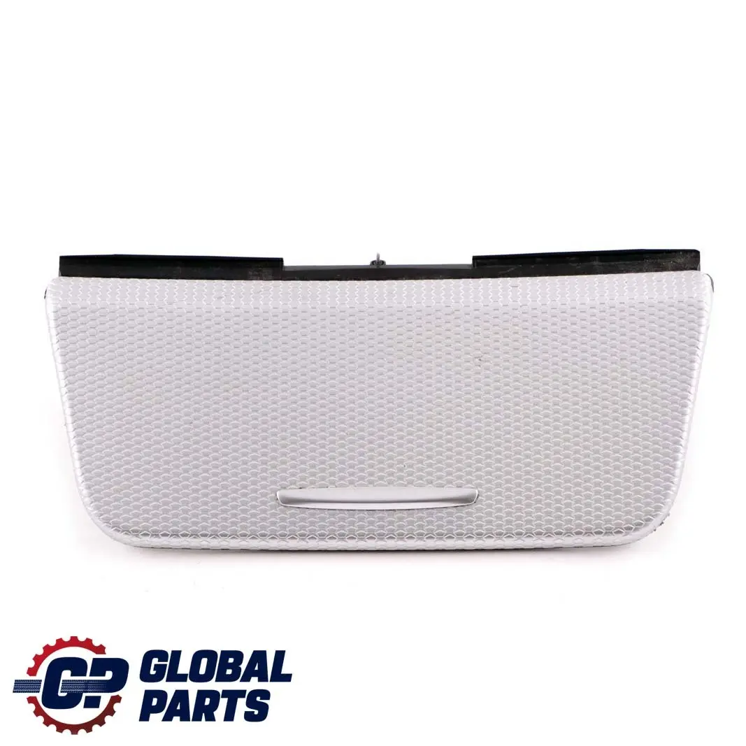 BMW 1 Series E81 E87 LCI 3 Aluminium Ashtray Trim Cover Front Glacier Silber