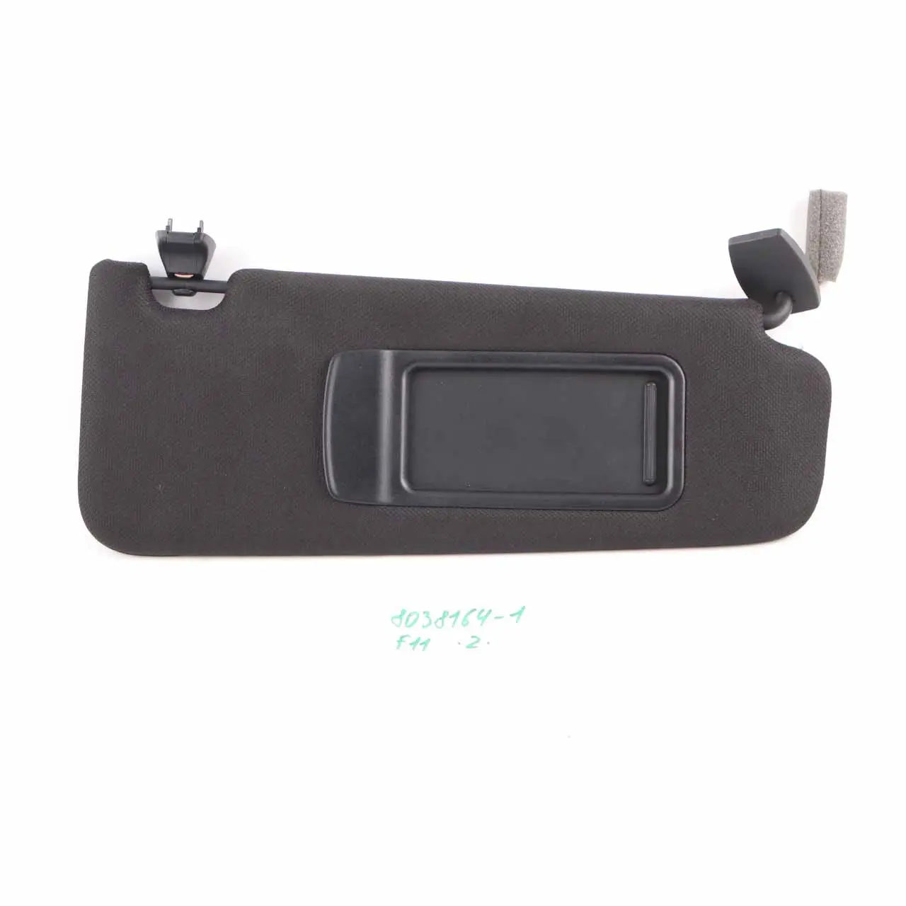 Sun Visor BMW F10 F11 Sunvisor Cover Mirror Anthracite Black Right O/S 8038164
