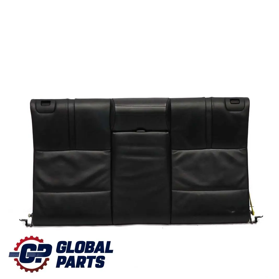 BMW E93 M3 Cabrio Convertible Respaldo Asiento Trasero Funda Cuero Negro